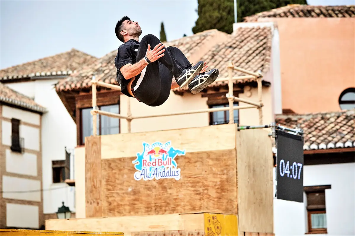 Iván Velázquez freerunning Red Bull Al-Andalus