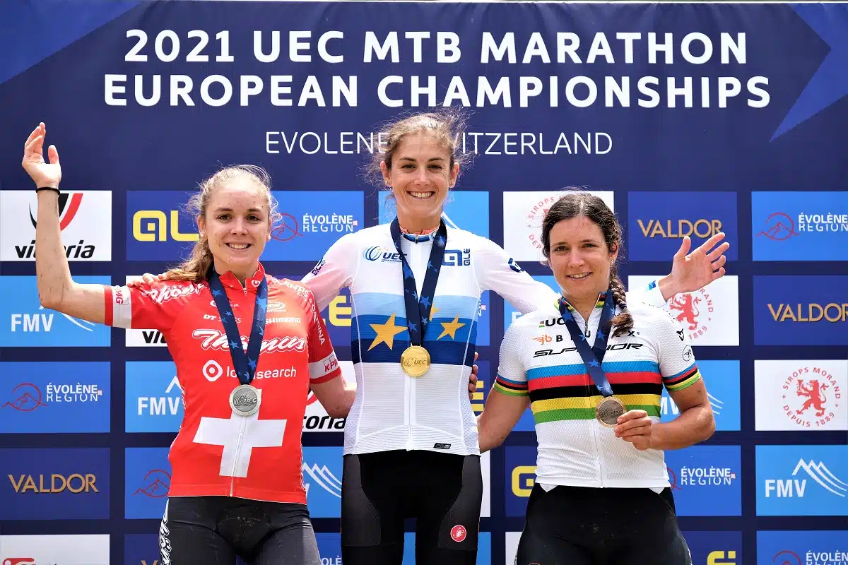 podio Campeonato Europa XCM 