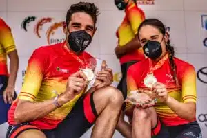 David Valero y Rocío García Campeonato de España de XCO Sabiñanigo