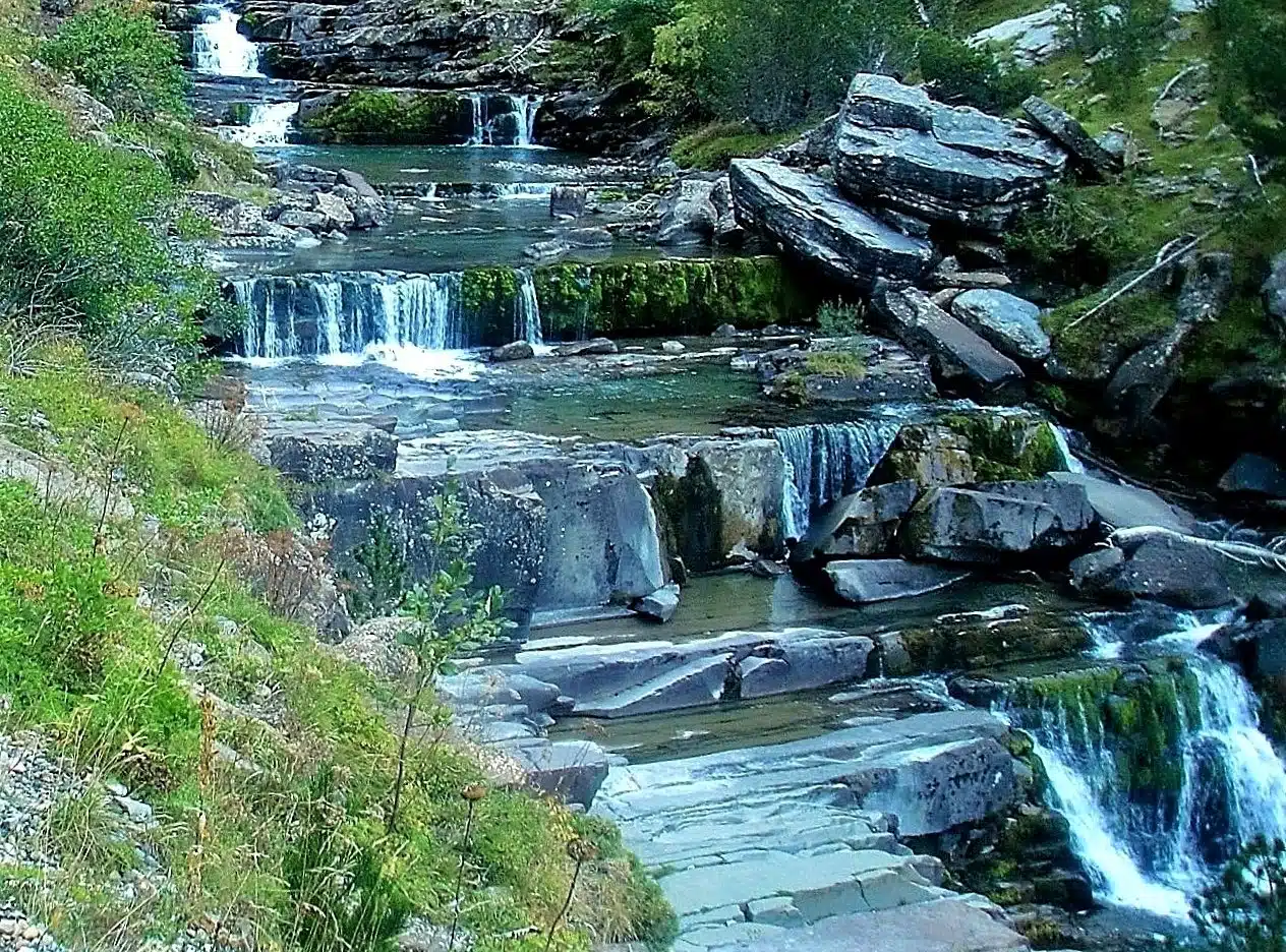 Gradas de Soaso Cola de Caballo de Ordesa &nbsp; 