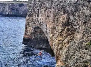 psicobloc escalada deportiva Mallorca