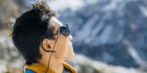 Gafas sol montaña senderismo