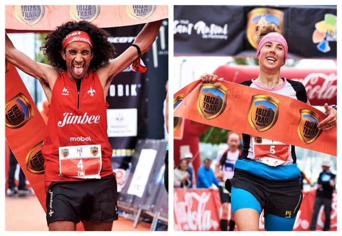 Zaid Ait Malik y Giuditta Turini Ibiza Trail Maratón