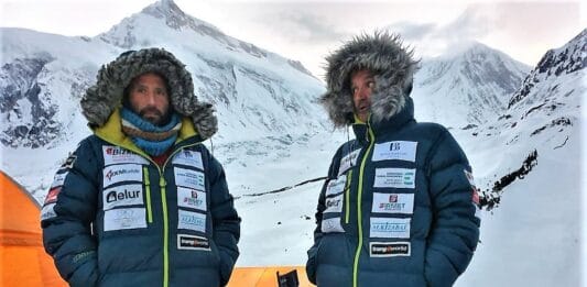 Alex Txikon Iñaki Álvarez Manaslu