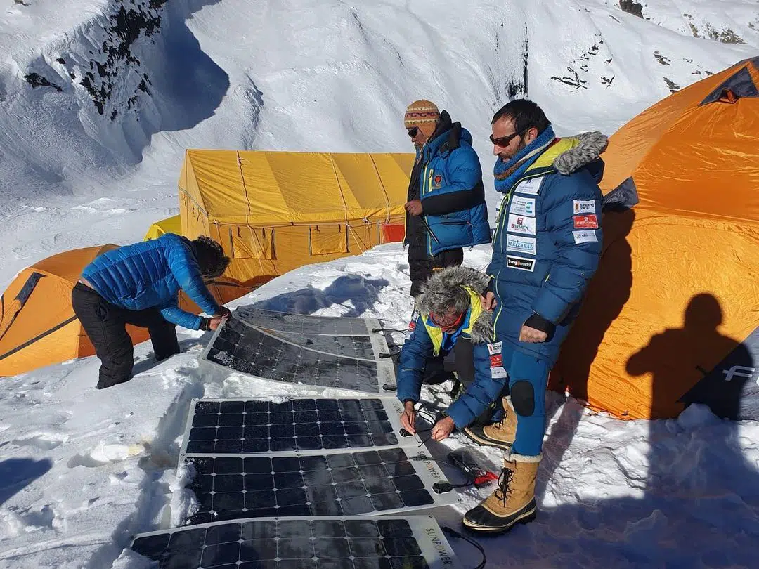 Alex Txikon Iñaki Álvarez Manaslu