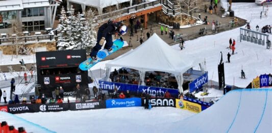 Queralt Castellet Copa del Mundo halfpipe Copper Mountain
