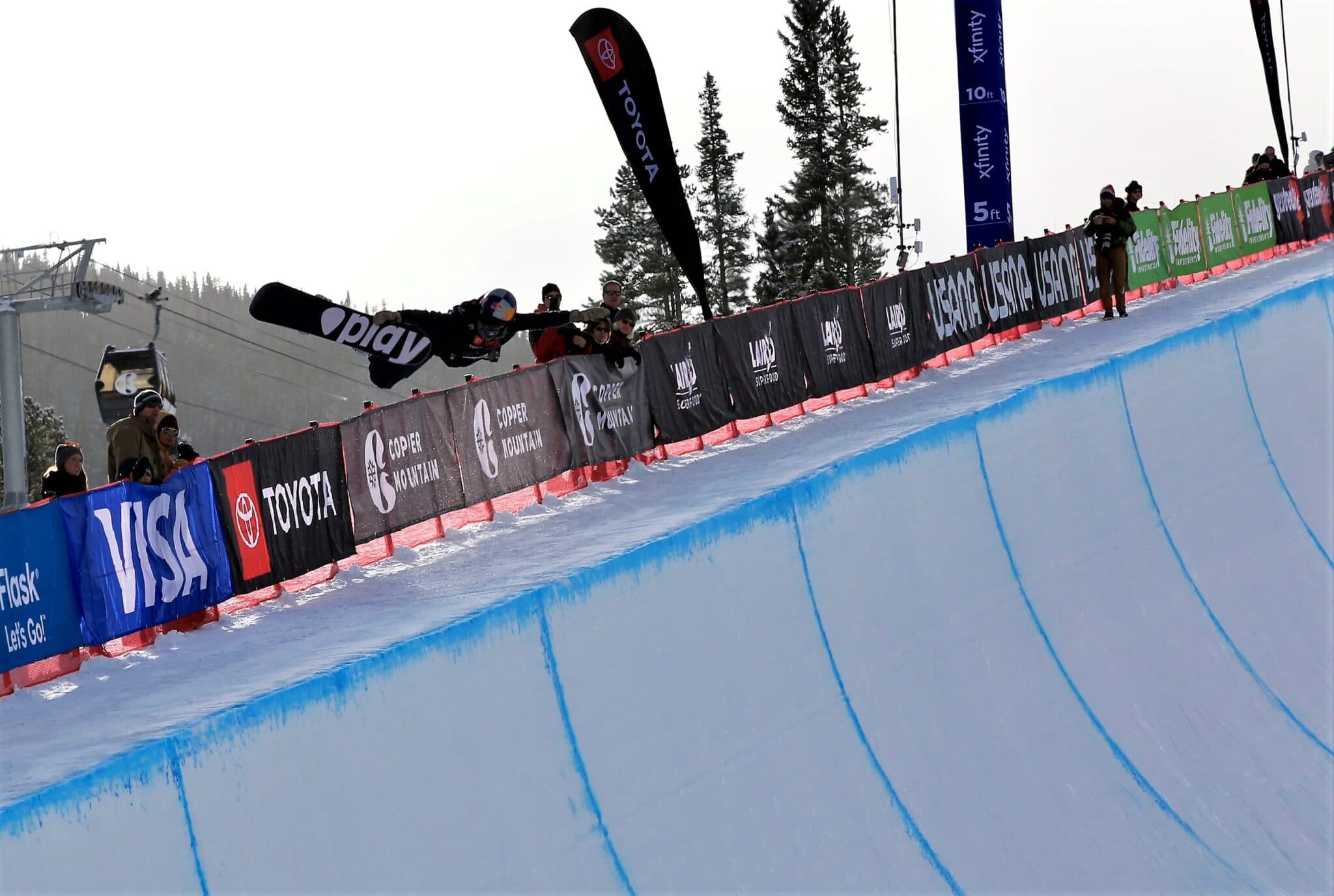 Queralt Castellet halfpipe Copper Mountain