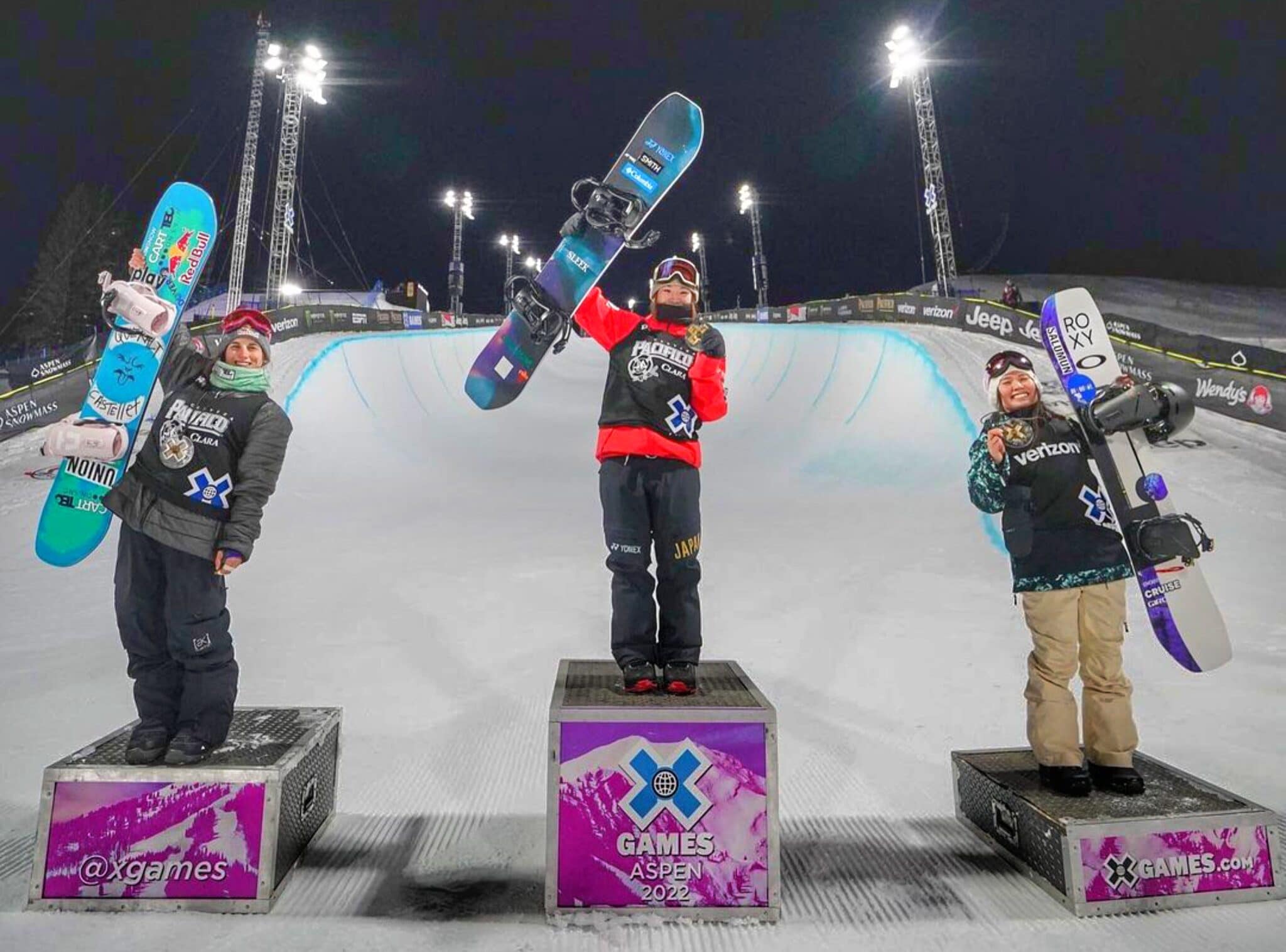 Queralt Castellet superpipe X Games Aspen