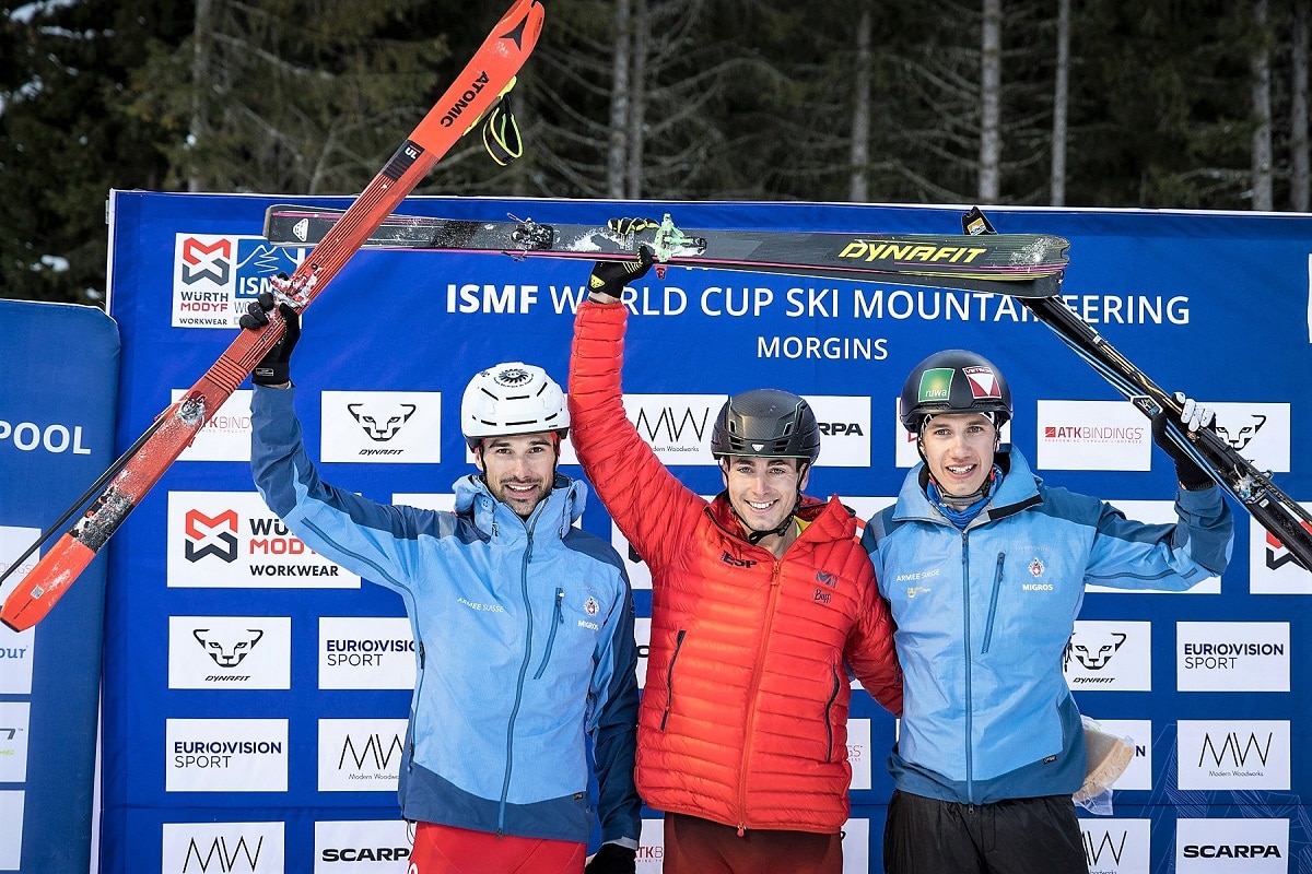 Oriol Cardona sprint Morgins