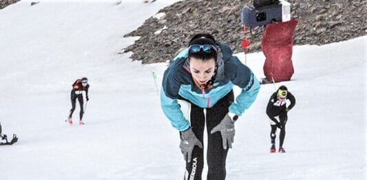 Silvia Lara Campeonato del Mundo de SkySnow Running