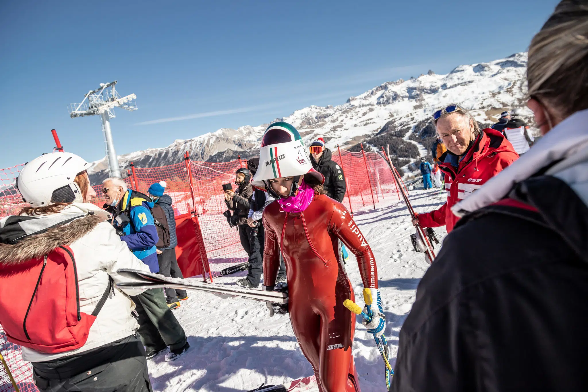 Valentina Greggio  esquí velocidad