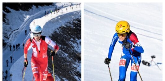 Werner Marti, Axelle Gachet-Mollaret ISMF European Championships Skimo Boí Taüll 2022