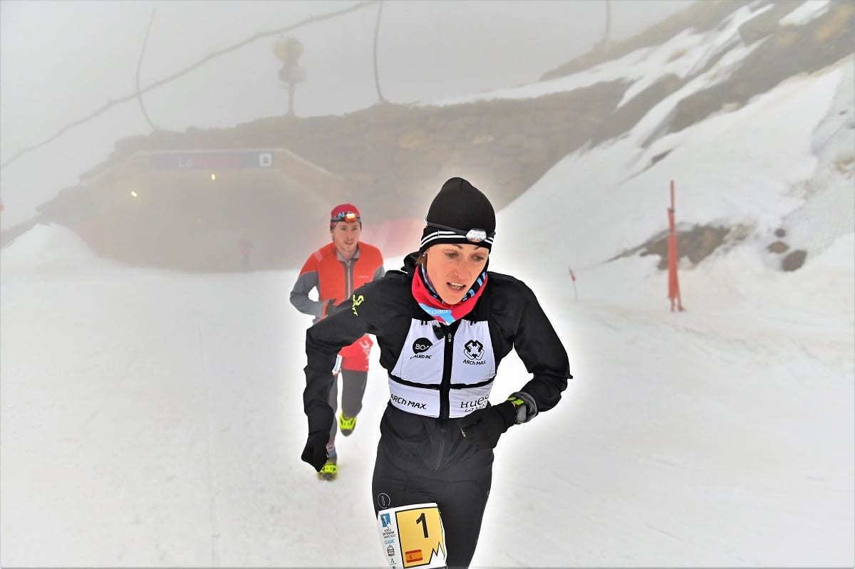 Virginia Pérez Mesonero Campeonato del Mundo de SkySnow Running
