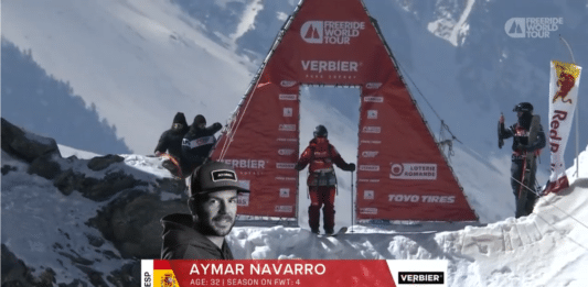 Aymar Navarro accidente Verbier