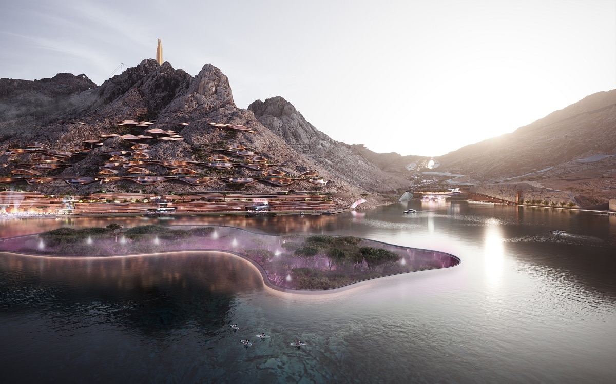 Trojena Arabia Saudi resort esquí