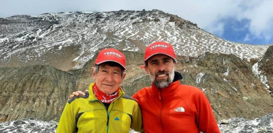 Carlos Soria 83 años Dhaulagiri