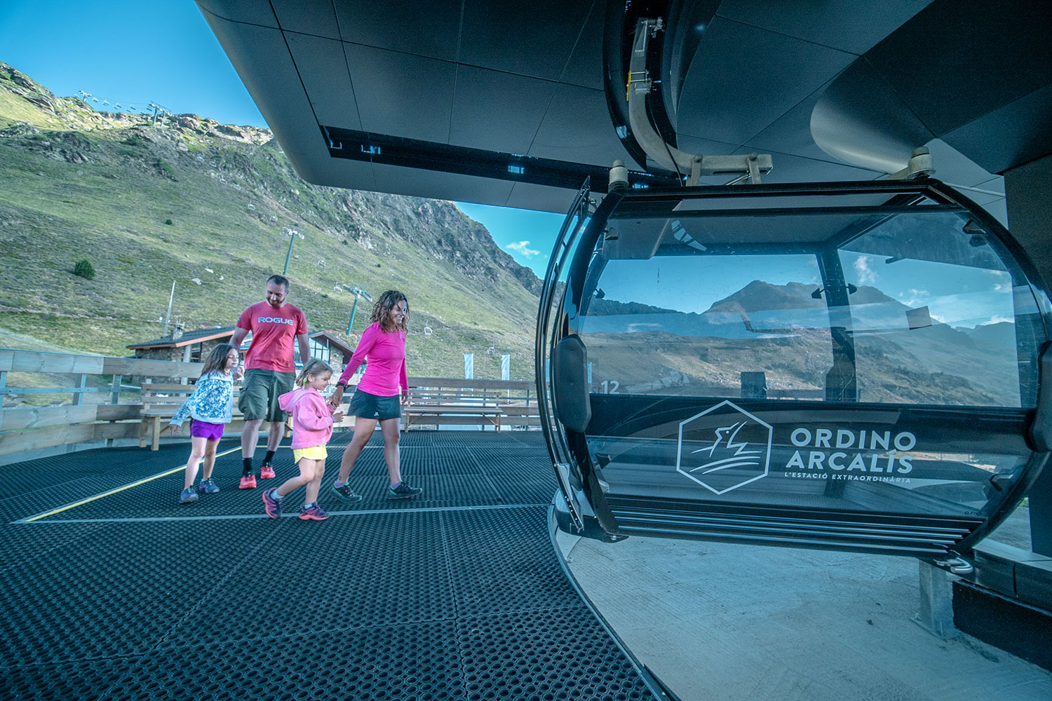 Telecabina Tristaina Mirador Solar Ordino Arcalís