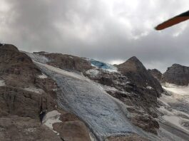 Glaciar La Marmolada