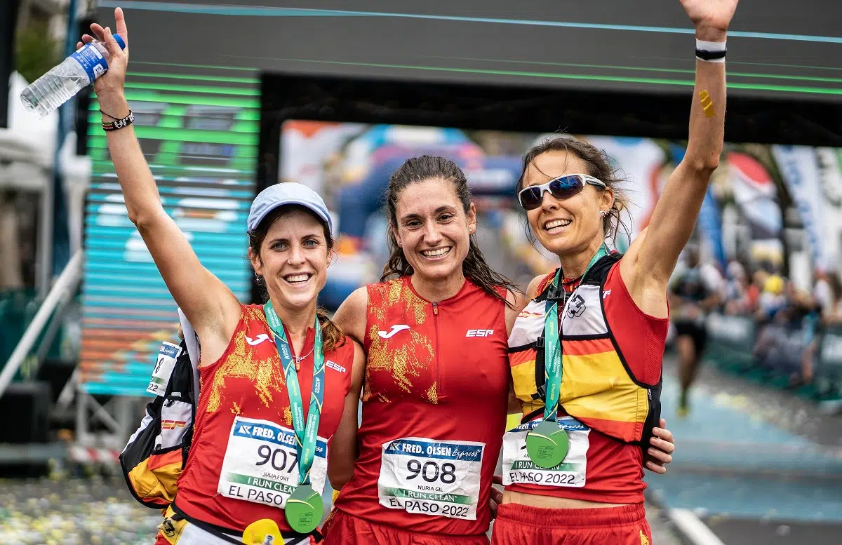 Júlia Font, Núria Gil y Anna Comet Campeonato de Europa Off Road