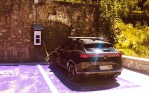Balneario Panticosa recarga coches eléctricos
