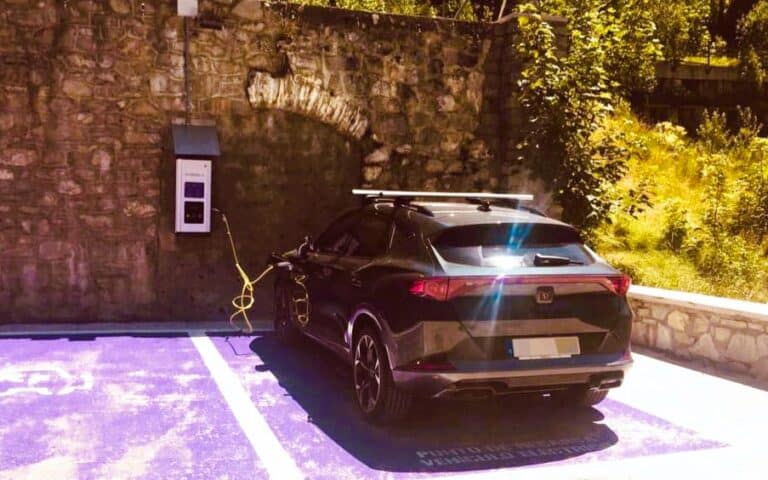 Balneario Panticosa recarga coches eléctricos