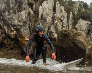 Guillermo Carracedo playa de Gulpiyuri