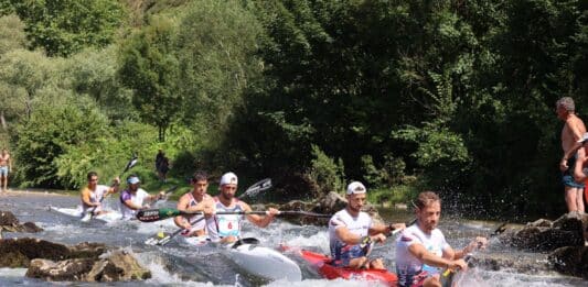 Quentin Urban Jeremy Candy Descenso Sella 2022