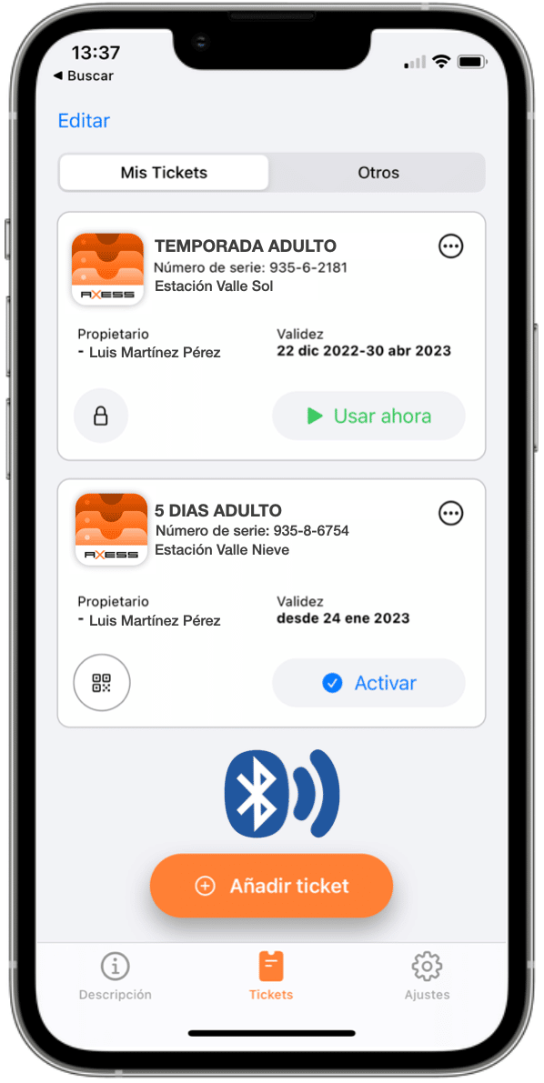 Vall de Nuria “Axess SkiWallet”
