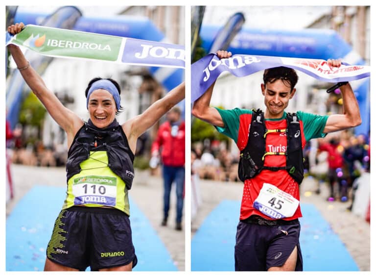 Oihana Kortazar y Dimas Pereira