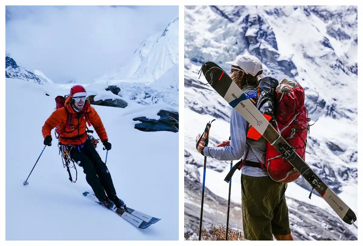 Bartek Ziemski, alpinista y esquiador extremo polaco, se convirtió en el tercer montañero en descender con esquís el Annapurna (8.091m)