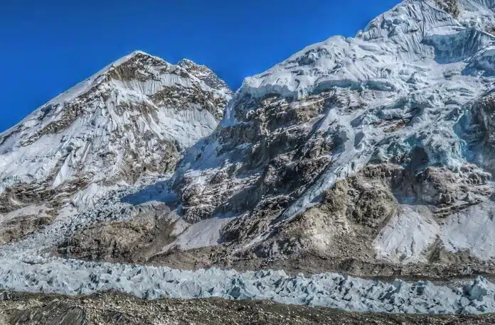 cascada de hielo del Khumbu