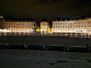 La place de la Bourse Burdeos