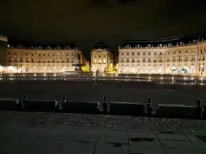 La place de la Bourse Burdeos