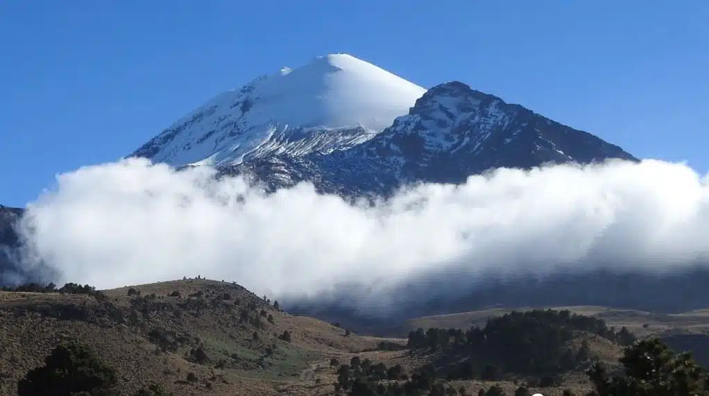 El volcán Citlaltépetl o Pico de Orizaba