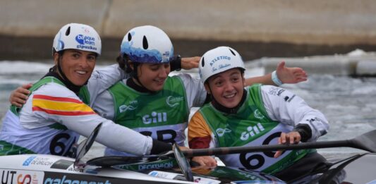 Maialen Chourraut, Laia Sorribes y Olatz Arregui