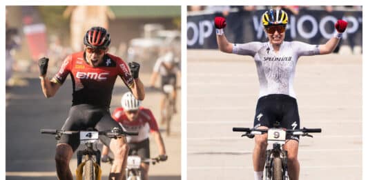 Laura Stigger y Jordan Sarrou