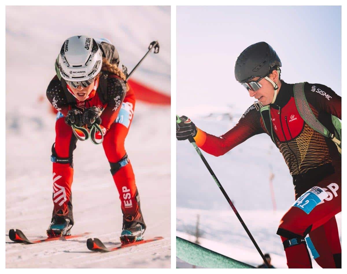 Ana Alonso Oriol Cardona skimo