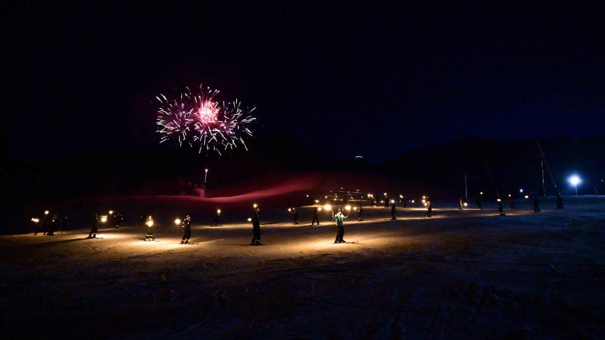 Grandvalira bajada de antorchas