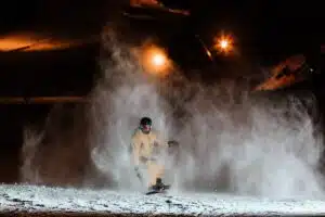 Sierra Nevada esquí nocturno