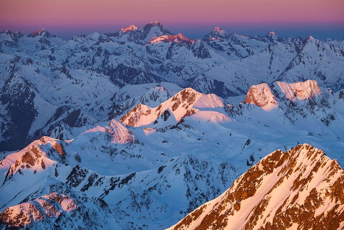 Pic du Midi atardecer