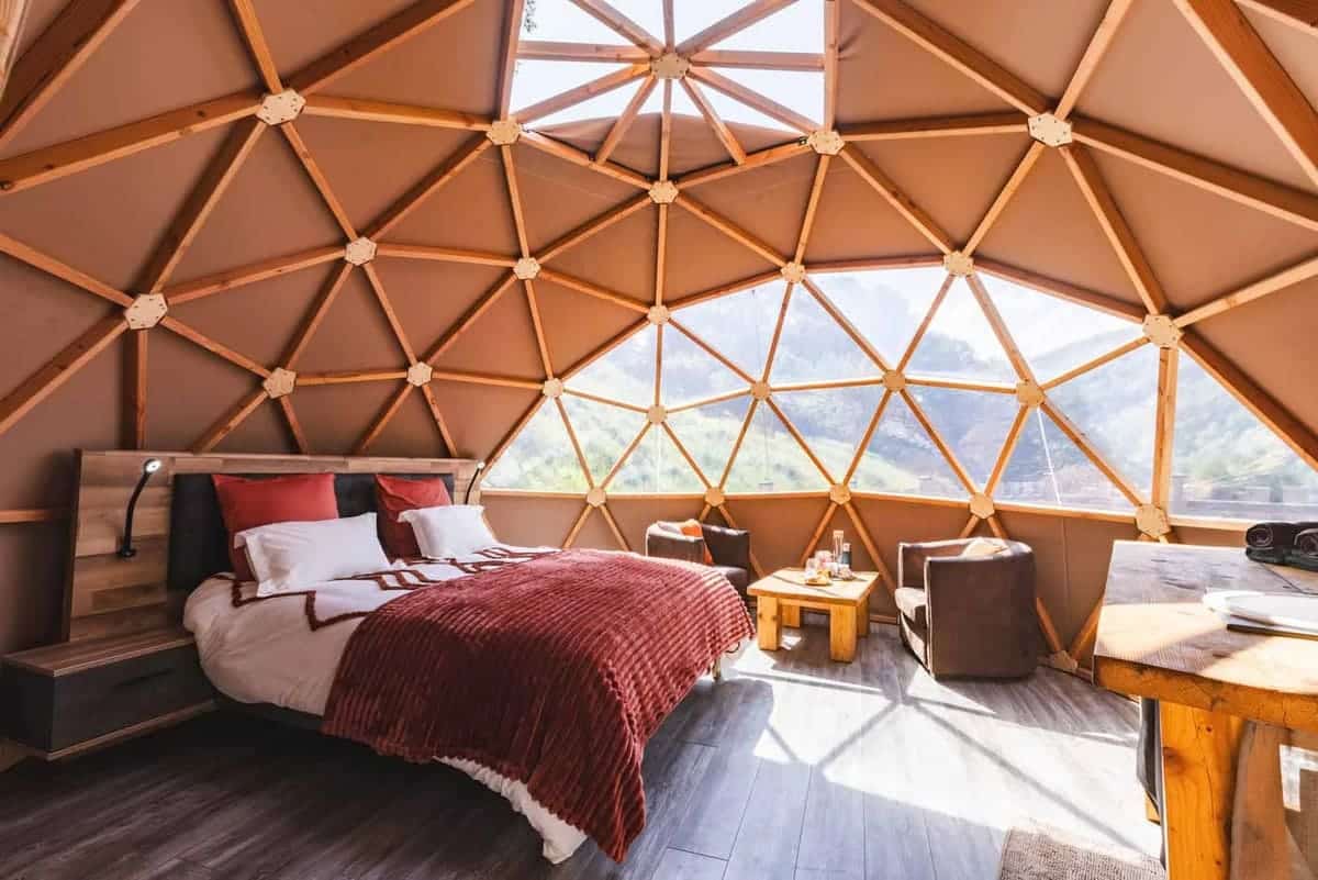 una cúpula en Val Louron