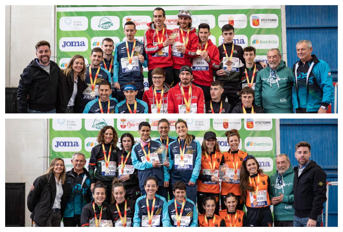 Campeones por equipos de trailrunning 2024