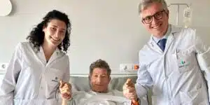 Carlos Soria operado de la tibia derecha