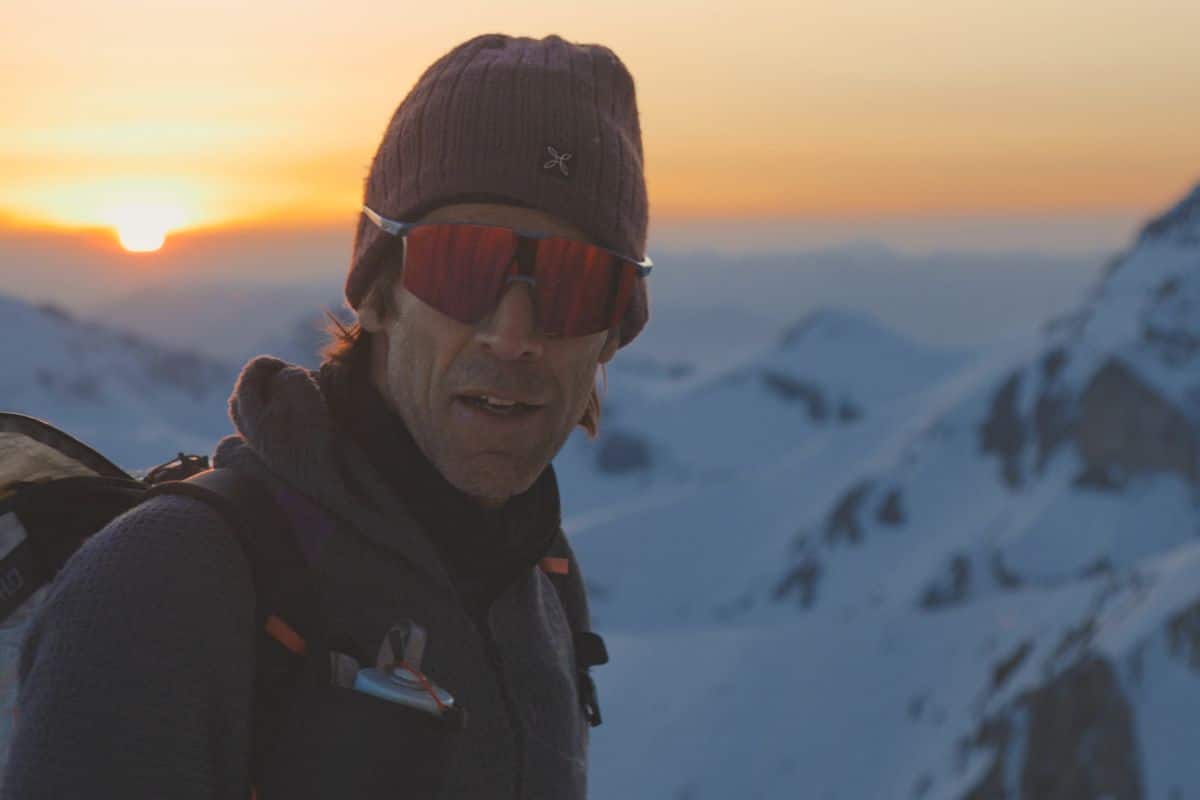Hervé Barmasse travesia Gran Sasso