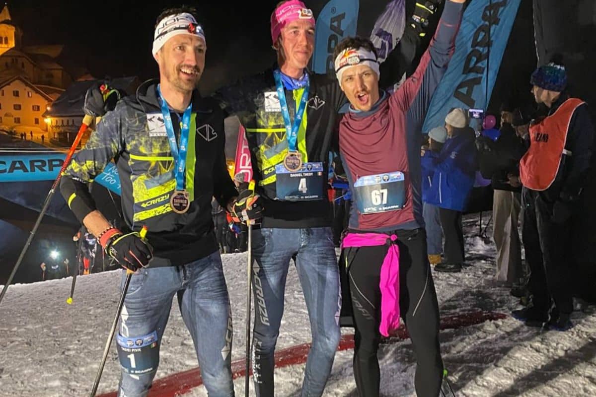 Europeo snowrunning podio masculino