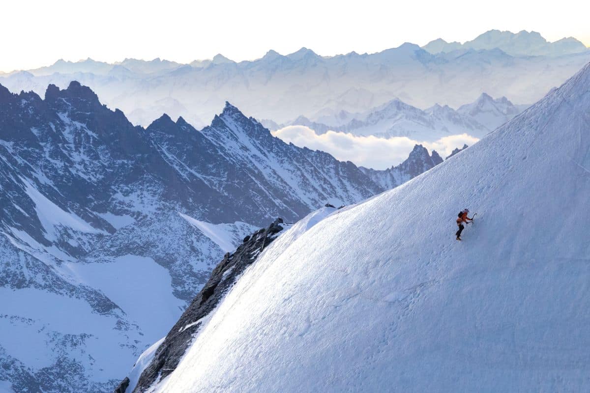 Nicolas Hojac asciende Eiger 