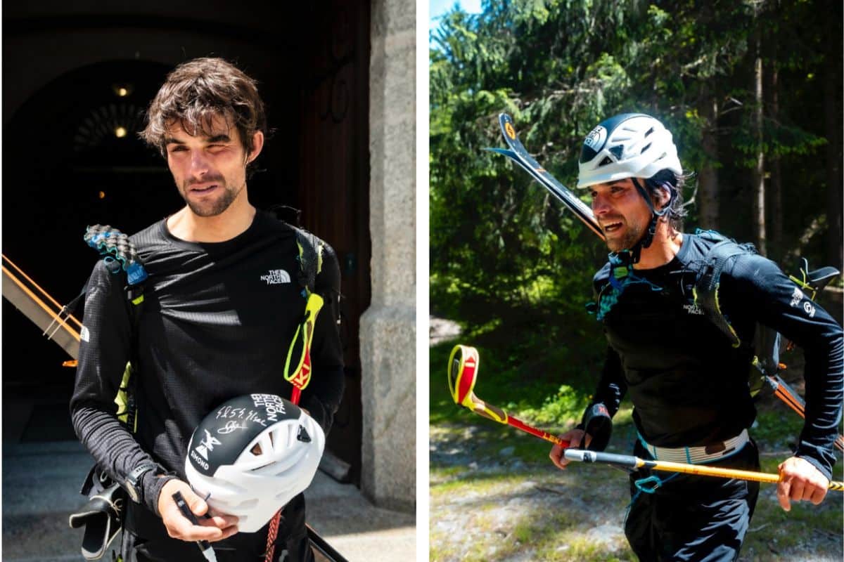 Benjamin Vedrines récord Mont Blanc
