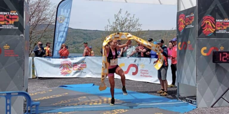 Leire Fernández se proclamó campeona de España de trailrunning