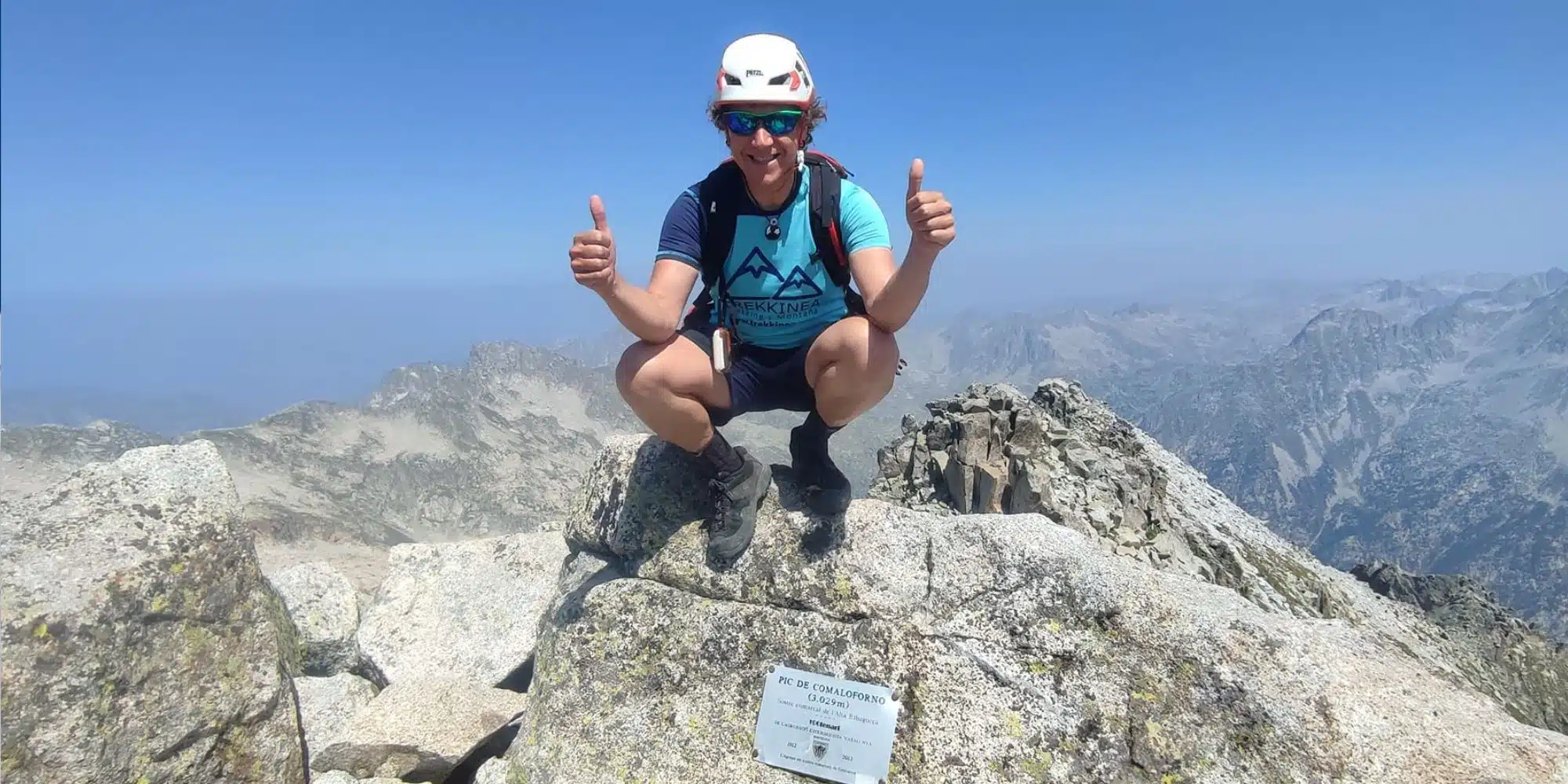 Richard Muñoz Ruiz, en la cima del Comaoforno