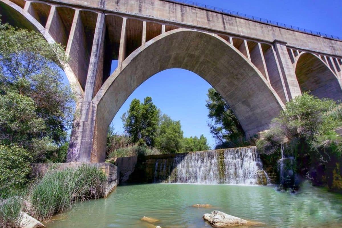pozas del acueducto de Pozán de Vero 